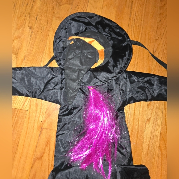 Crashing Tree  Witch Halloween Yard Decoration - Black, Green, Purple - Picture 4 of 5